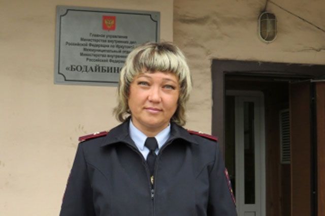 Майор полиции Инга Хорошева.