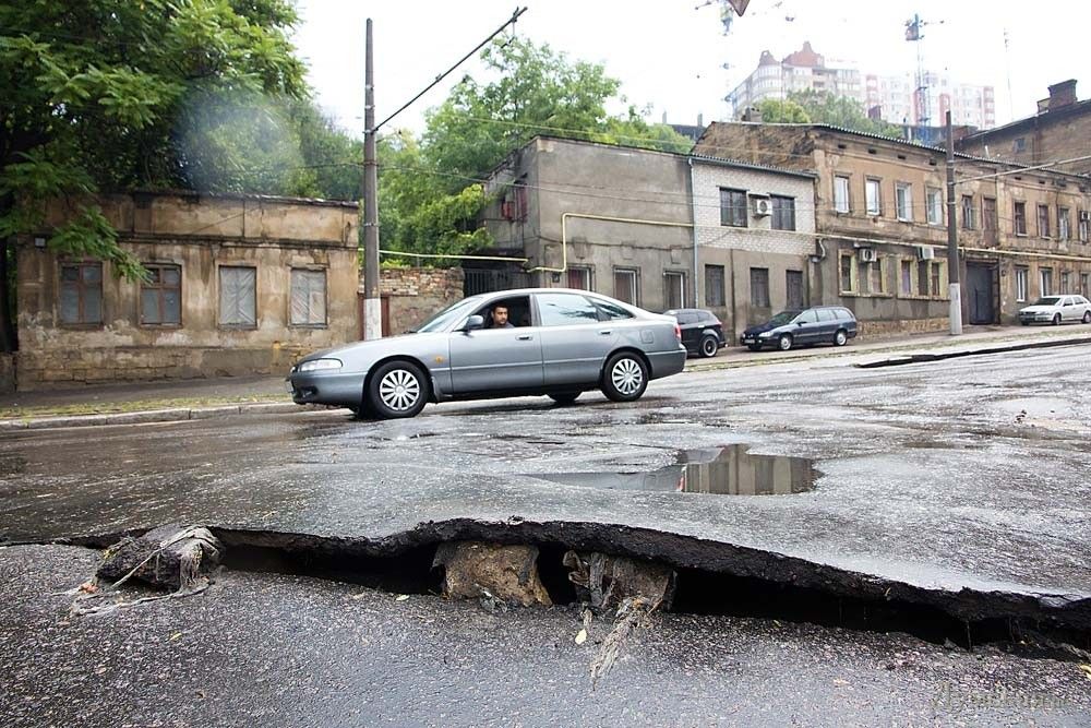 Последствия непогоды в Одессе