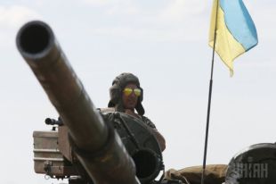 Блокпост в Донецке