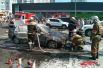 На Позняках в Киеве сгорел Geely