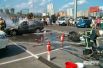 На Позняках в Киеве сгорел Geely