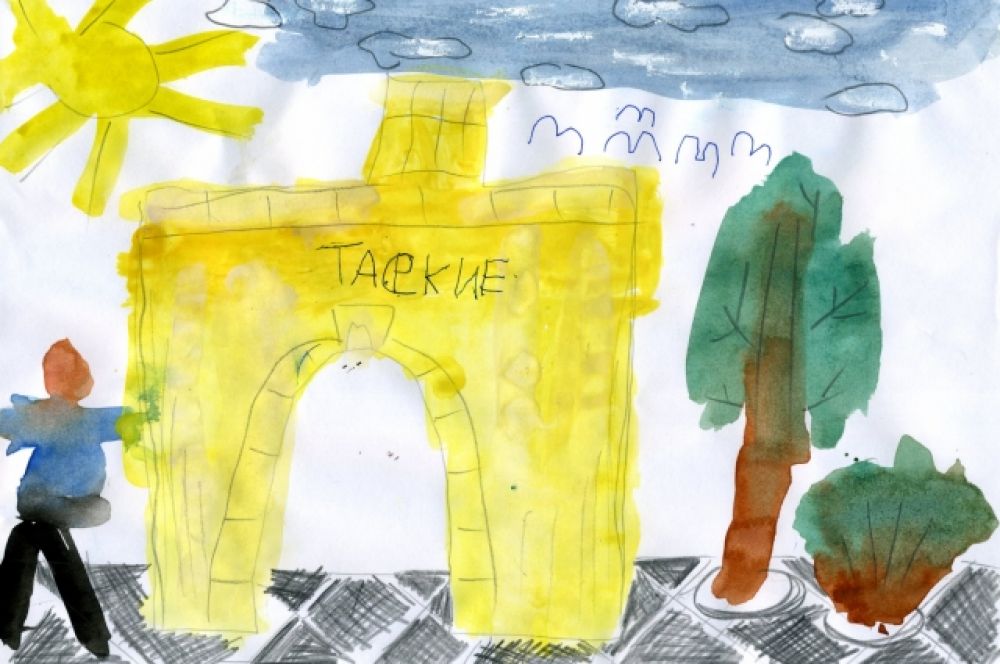 «У Тарских ворот». Антон Солнцев, 5 лет.