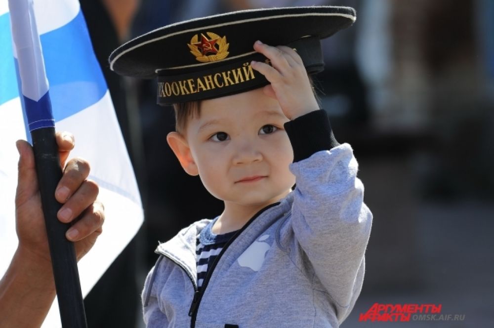 День ВМФ в Омске.