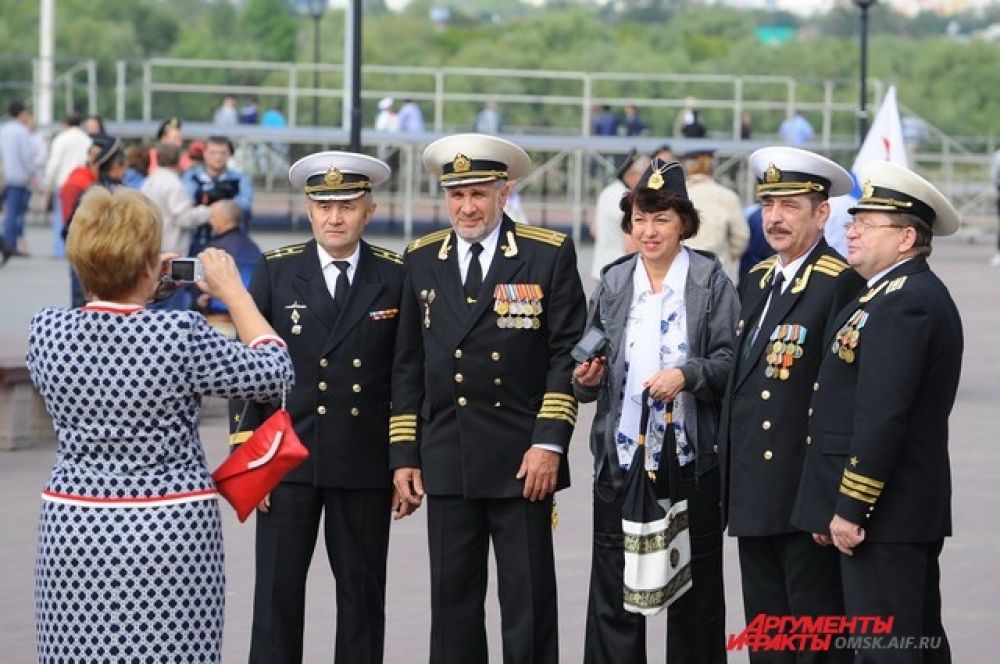 День ВМФ в Омске.