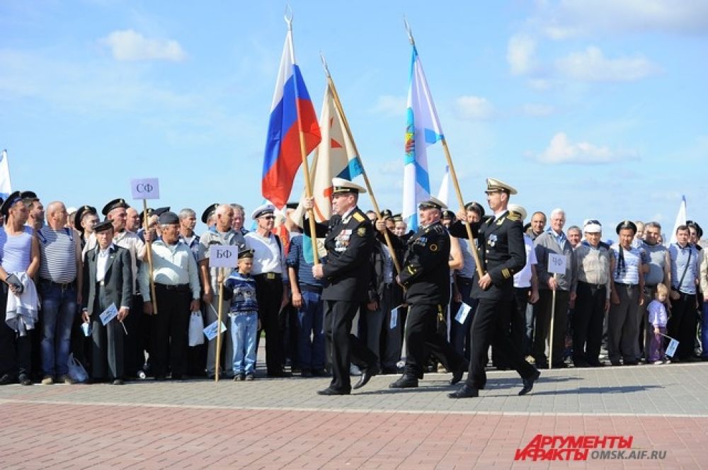 День ВМФ в Омске.