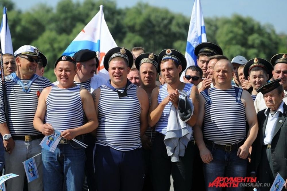 День ВМФ в Омске.
