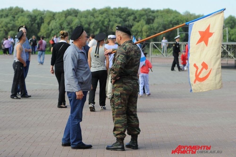День ВМФ в Омске.