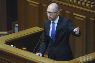 Арсений Яценюк, премьер-министр Украины