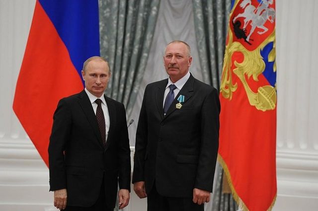 Владимир Путин и Андрей Гергерт.