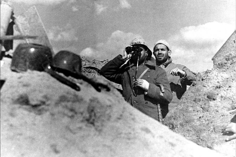 Солдаты-республиканцы, Харама, март 1937 года.
