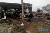 Луганский аэропорт после обстрелов