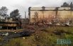 Луганский аэропорт после обстрелов