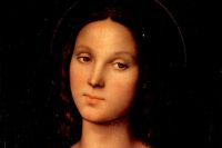 Мария Магдалина. Картина работы Перуджино, ок. 1500.