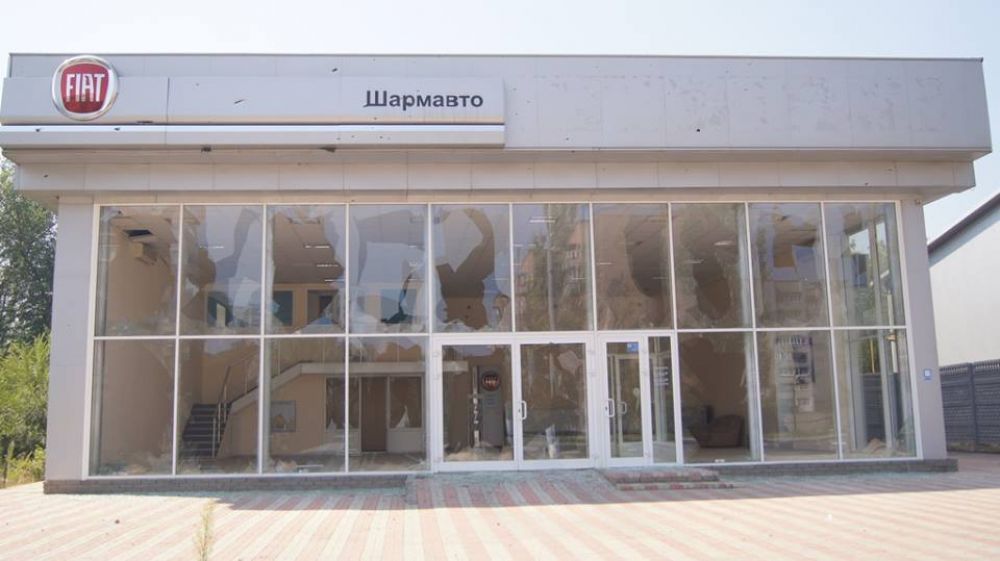 Луганск после трехнедельного артобстрела