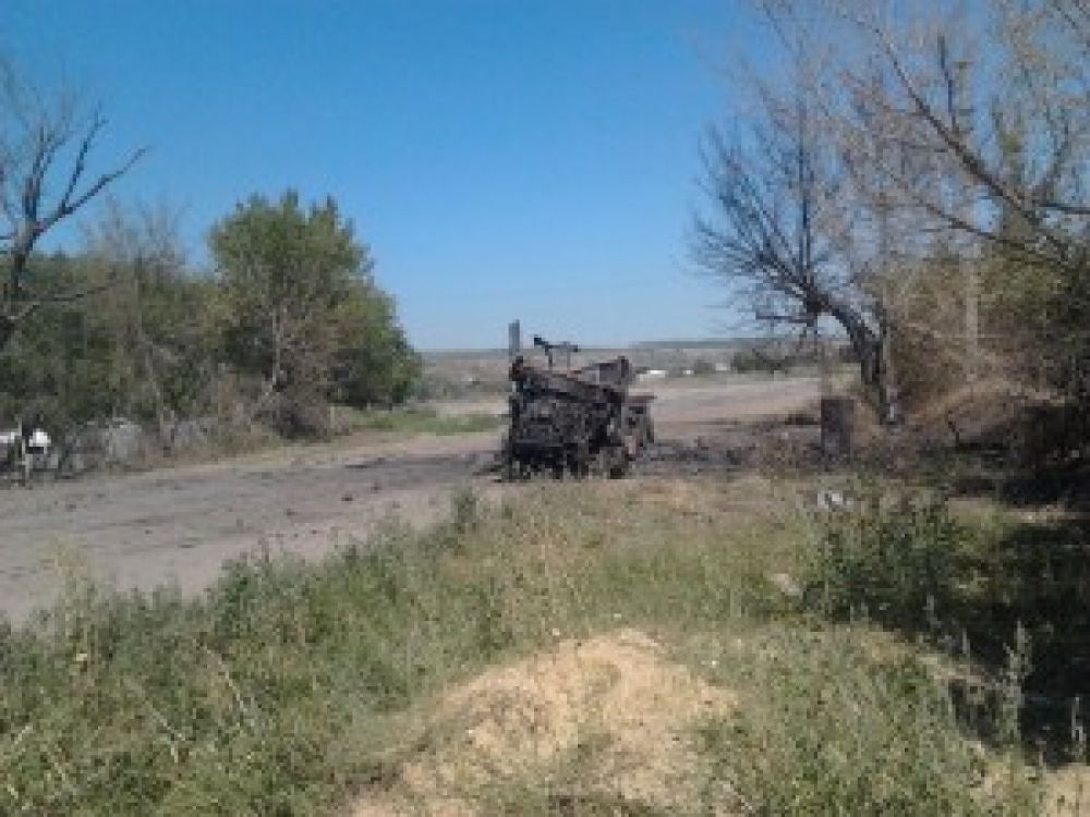 Георгиевка под контролем сил АТО