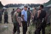 Лагерь украинских военных на территории России