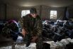 Лагерь украинских военных на территории России