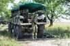 Учения морской пехоты и танковых войск на военном полигоне вблизи Болграда