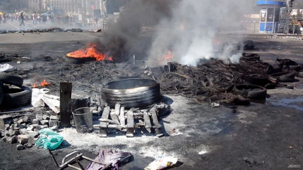 Горящие покрышки