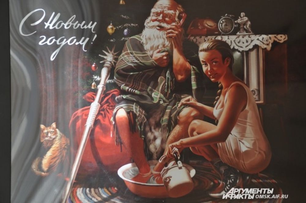 Выставка «Советский pin-up» Валерия Барыкина.