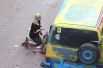 Взрыв возле Украинского дома в Киеве