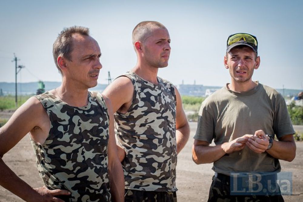 Волонтеры в Славянске