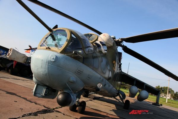 Боевой вертолёт МИ-24