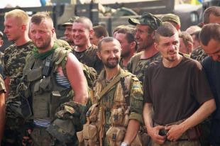 Украинские военнослужащие