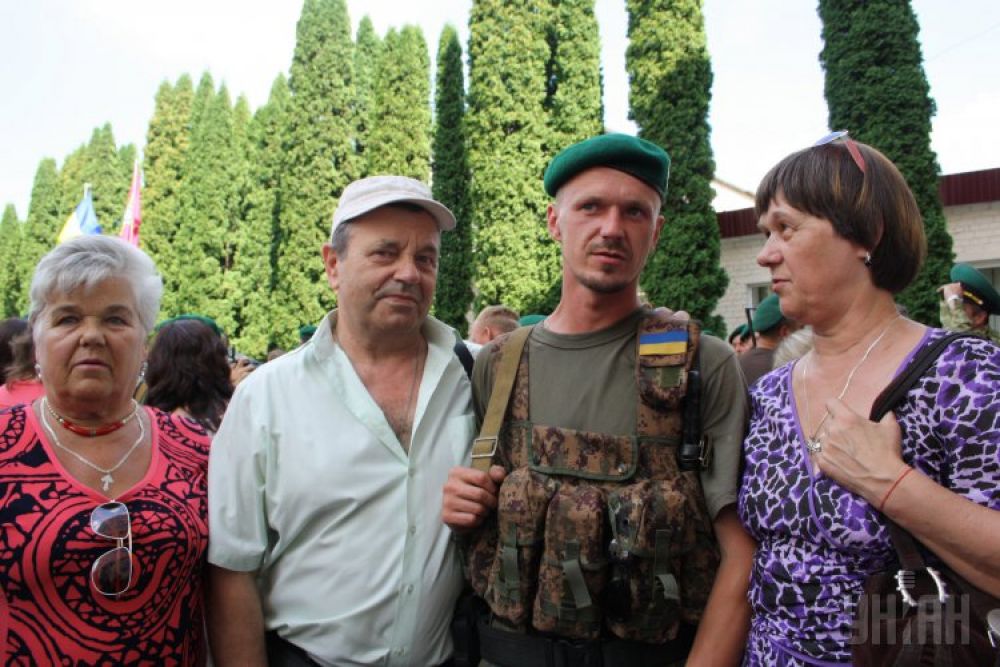 Военные вернулись из зоны АТО