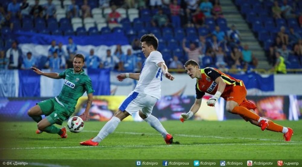 «Днепр» – «Карпаты» 4:0, 10.08.2014