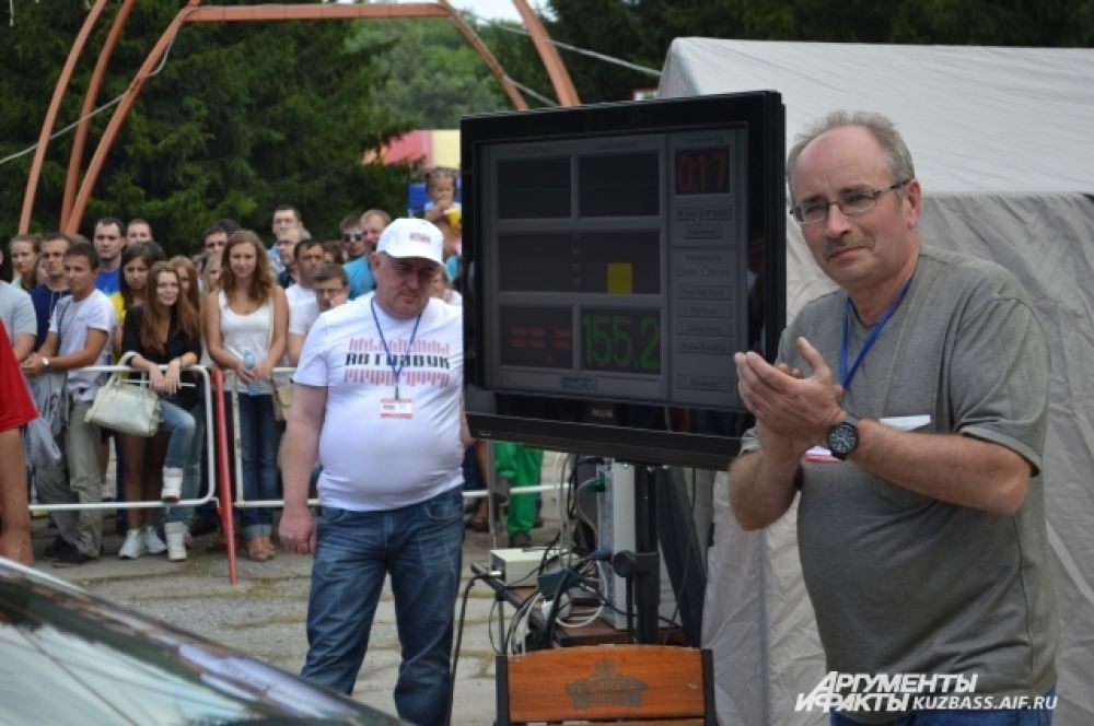 …а конечный результат фиксировал компьютер.