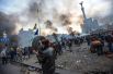 Резкое обострение конфликта произошло 18 февраля, когда на улицах Киева погибли 25 человек, ещё десятки получили различные травмы и ранения. В столкновениях участвовали боевики «Самообороны Майдана» и «Правого сектора».