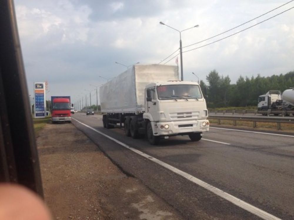 Российская гуманитарная автоколонна