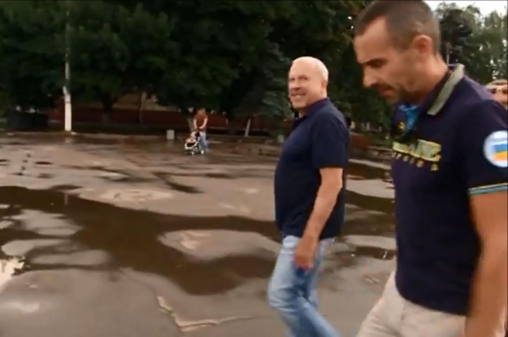 Андрей Макаревич на Донбассе