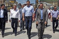 Виталий Кличко на Почтовой площади