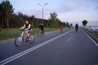 Новосибирская велодорожка будет несколько скромнее.