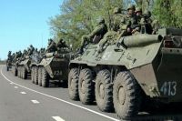 Колонна военной техники