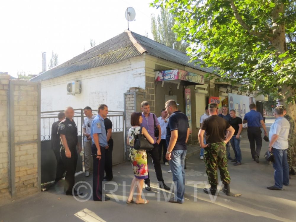 Взрыв в Приватбанке и взрывчатка под военкоматом в Мелитополе