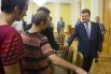 Петр Порошенко встретился с освобожденными из плена военными