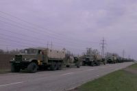 Колонна военной техники