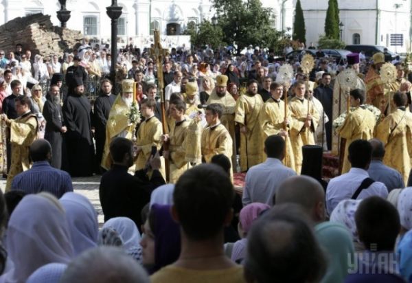 Церемония интронизации митрополита Онуфрия