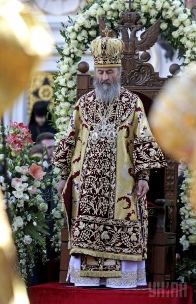 Церемония интронизации митрополита Онуфрия