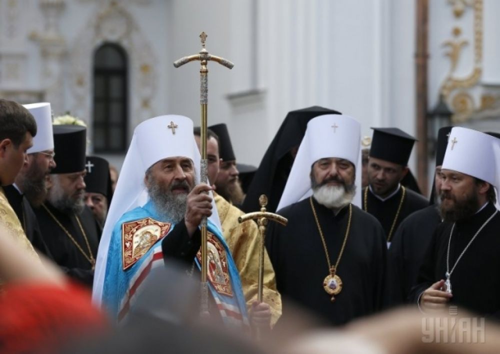 Церемония интронизации митрополита Онуфрия