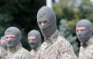 Бойцов батальона «Азов» провожали в зону АТО