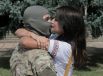 Бойцов батальона «Азов» провожали в зону АТО