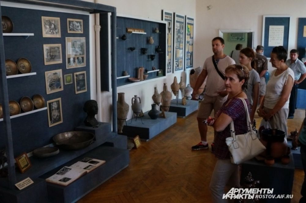 Посещение музея истории виноградарства ВНИИВиВ.