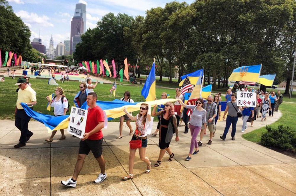 Украинцы в США провели Марши единства