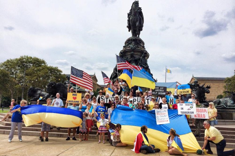 Украинцы в США провели Марши единства