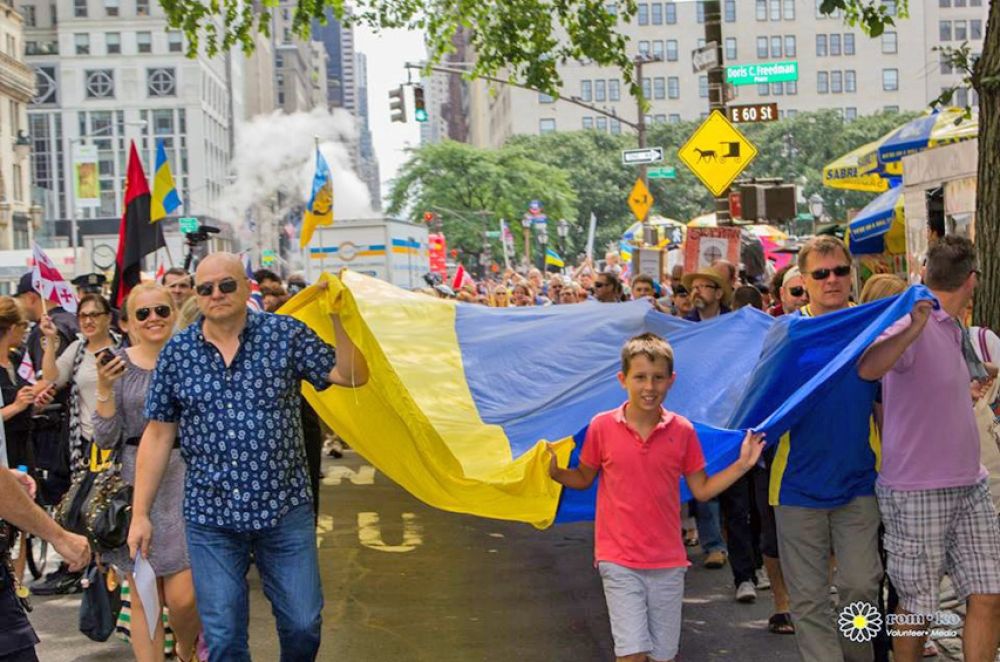 Украинцы в США провели Марши единства