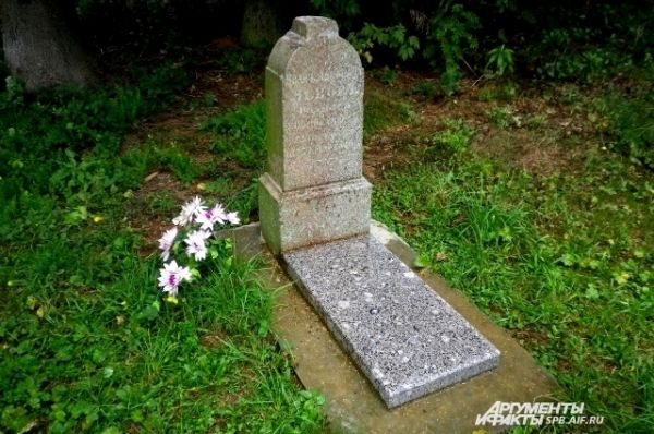 В Градницах от бывшего кладбища осталось лишь одно надгробие.